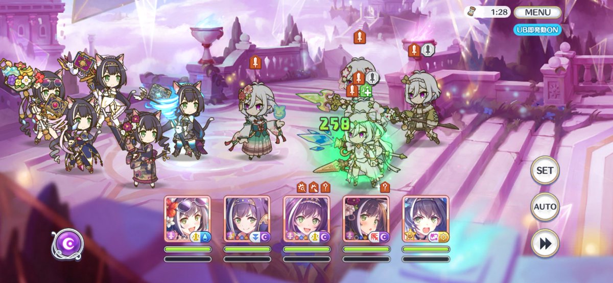 スペダンコッコロ艦隊だったからキャル艦隊で倒した❣️

#プリコネR