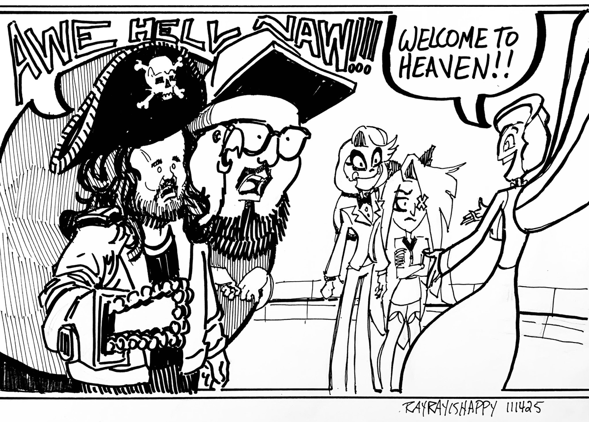 Watch <a href="/TheBPITU/">The BIGGEST PROBLEM in the Universe</a> where
<a href="/dickmasterson/">Dick Masterson</a> and <a href="/VitoComedy/">MAX COOL</a> go to heaven