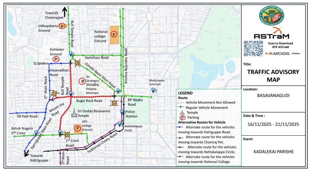 “ Traffic advisory”