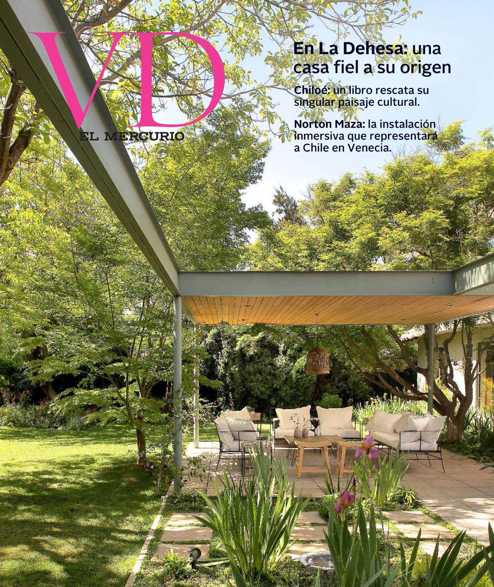Hoy en VD, entrevista a Norton Maza por la obra que presentará en la Bienal de Venecia 2026; el nuevo libro que rescata el Paisaje Cultural de Chiloé; la exposición de arquitectura “Tiras de prueba” en el MNBA; una casa remodelada en La Dehesa y mucho más. digital.elmercurio.com/2025/11/15/RVV…