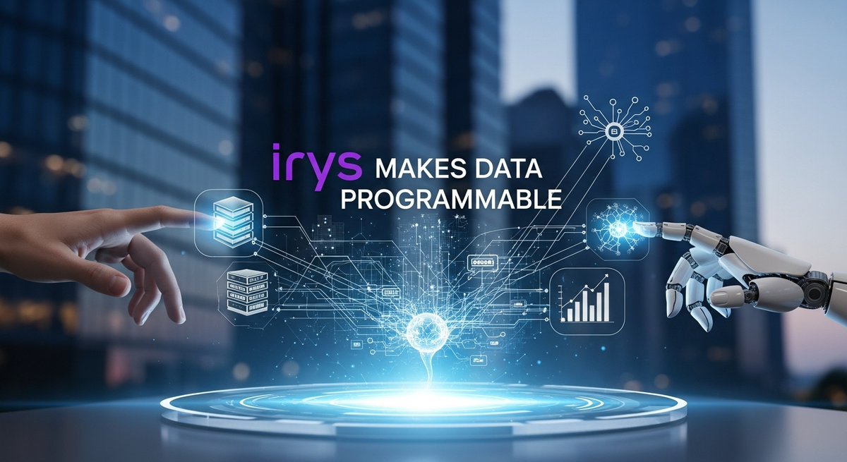 XRP378's tweet image. Data doesnot win by being stored.

It wins by being used.

@irys_xyz  makes data programmable alive across apps 
AI and  onchain systems.

This is where real scale begins. ⚡

#Irys #ProgrammableData #Web3 #OnchainFuture