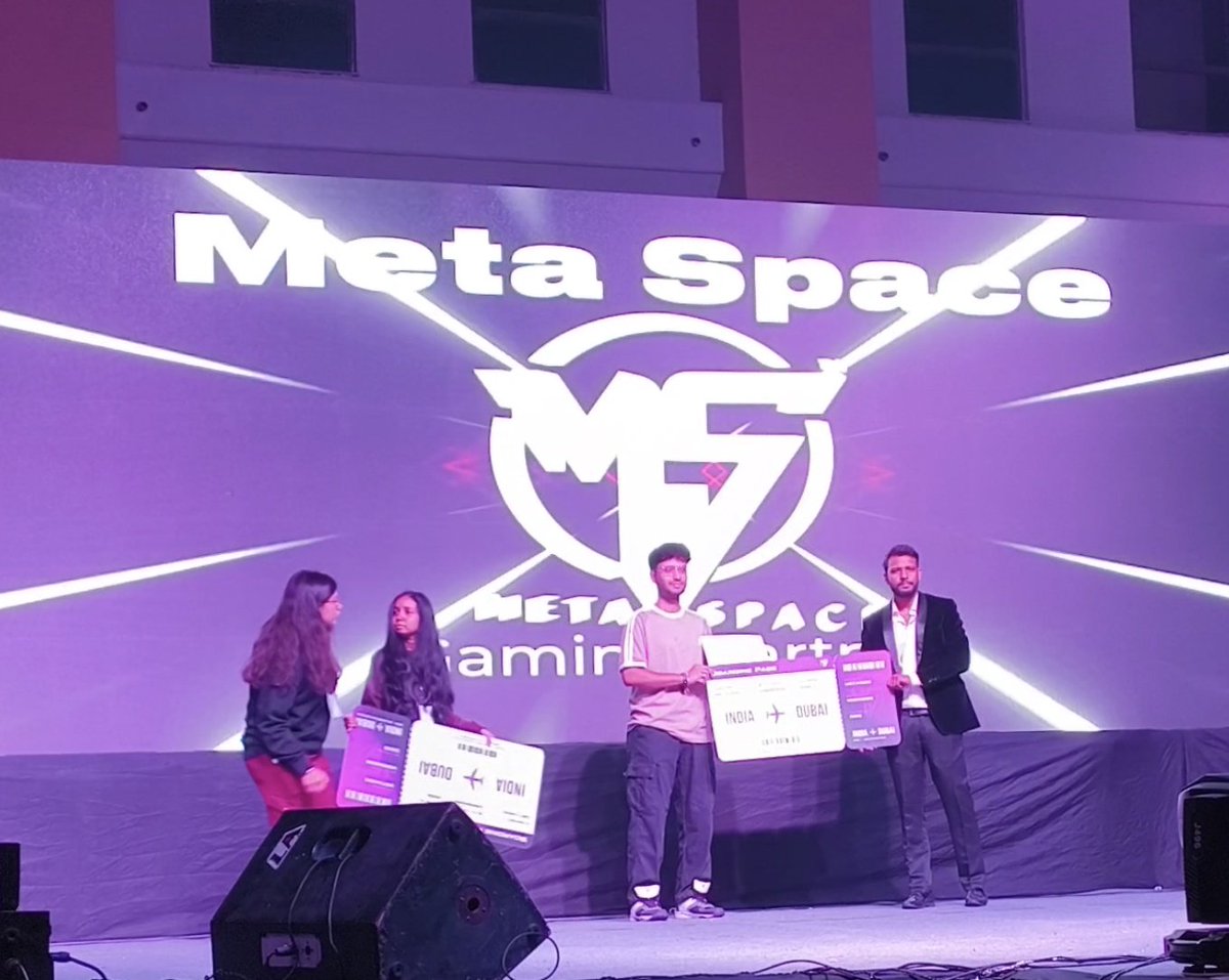 DRGN_Web3's tweet image. Web3 + eSports = Game Changer!  

The rise of eSports and growing depth of WEB3 Gaming Industry with 600Mn +  Mobile Games in India.

Surely India will lead this era and soon to be a Global Leader in it.

Proud to represent MetaSpace during Rajasthan Editing Winner 🏆.