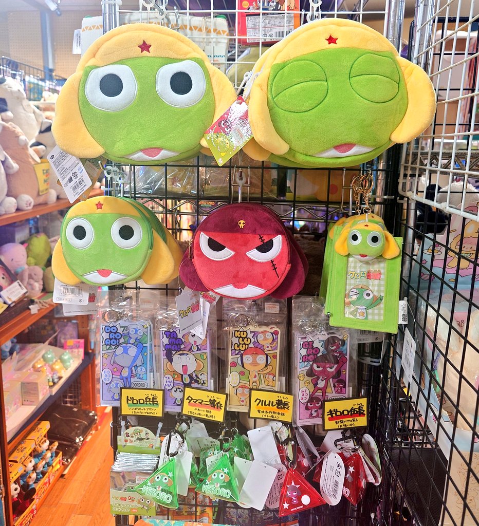 ケロロ軍曹グッズ入荷‼️／ 昨年､アニメ放送20周年を迎えた ケロロ