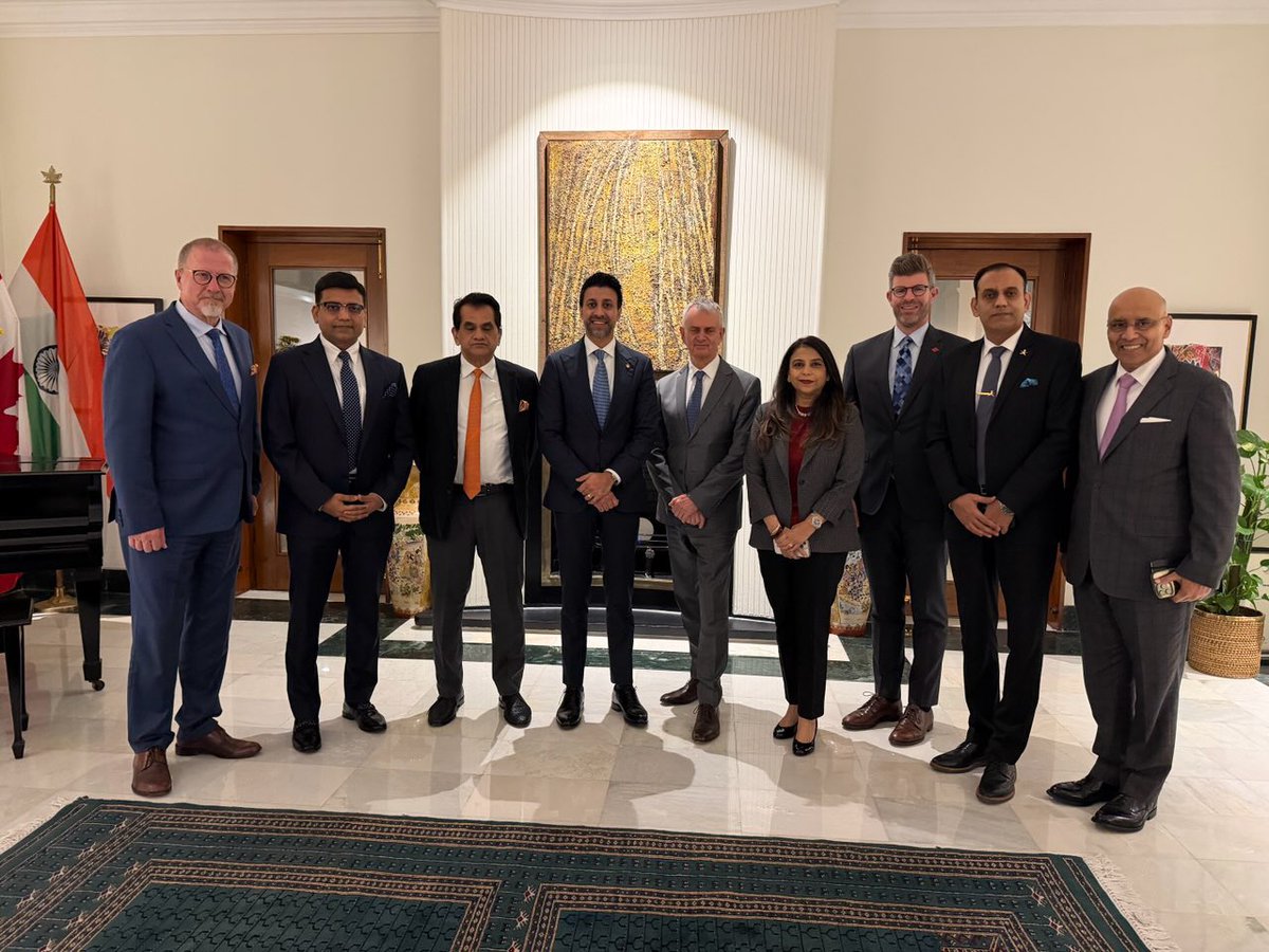 MSidhuLiberal's tweet image. Your new government made a promise to get new ports, mines, and energy projects built faster. These are major nation-building projects, and we’re delivering on that promise.

I sat down with Canadian pension funds in India to discuss how we can build on their networks to attract…