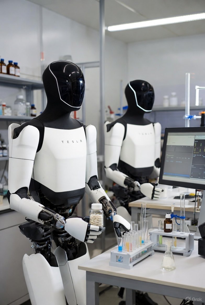 <a href="/Teslaconomics/">Teslaconomics</a> SpaceX Optimus manufacture medications in zero-gravity and low-gravity environments. It increase the supply of medication. 

Pharmacological research for Martian colonies will help all on Earth. 

XMed manufacturing as needed reduces cost increases medical supply.