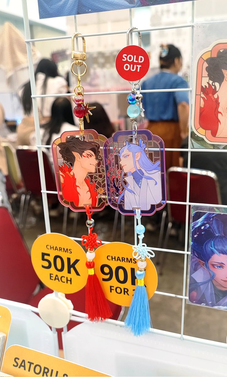 CHARM AOBING UDA SOLD OUT 😂😭👏🏻 MAKASIH YA GES!! 

#cf21 #comifuro21
