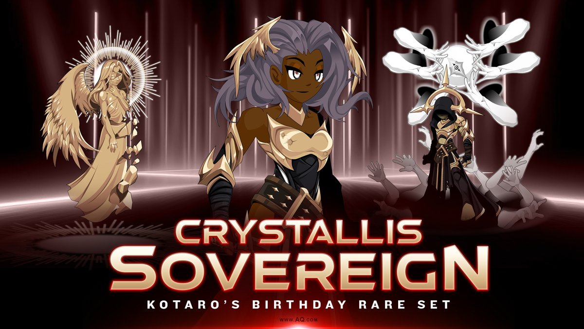 Alina_AE's tweet image. Eden City's Saints once stood for justice balanced with compassion... until the Anomaly burned the humanity out of them. Find all of Kotaro's Crystallis Sovereign items in your Featured Rare Shop for a limited time! aq.com/gamedesignnote…