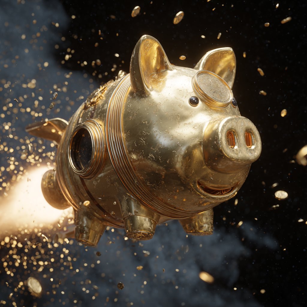 2作品目はこちらの ゴールデンブータ2号 で応募します！ #AI豚祭り