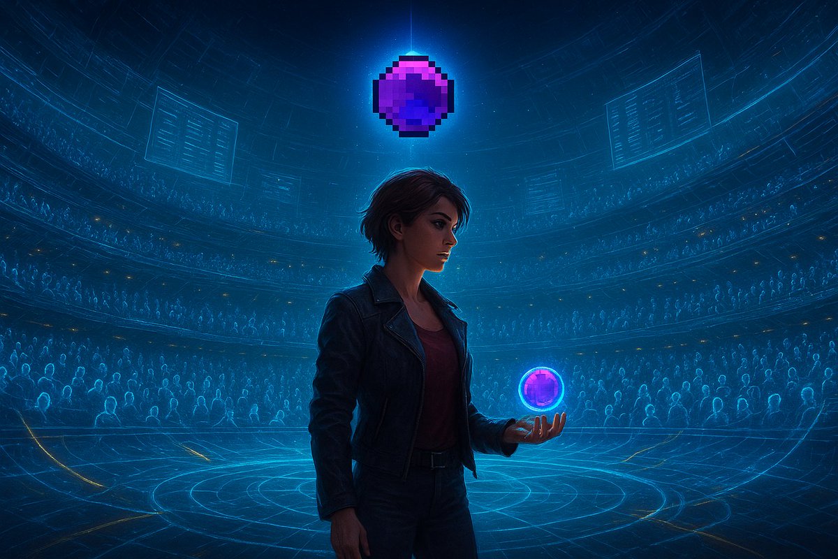 ElysWeb3's tweet image. For years, creativity didn’t pay back the creator.
You made content.
They made the money.

Now that flips. ⚡

With @SCORProtocol you can remix athlete IP.
You can launch fan-made games.
You can earn automatically through onchain royalties.

Content isn’t just content anymore.…