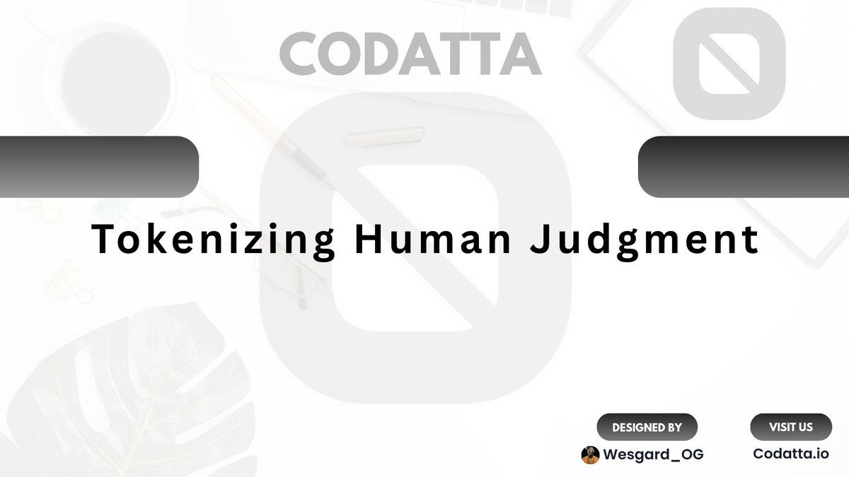 Wesgard_OG's tweet image. Can insights, judgments, and verifications actually become yield-generating digital assets?

Yes, when every contribution is tied to authenticated provenance and economic rights.

The Knowledge Layer transforms knowledge into programmable #assets with royalty flows tied to usage…