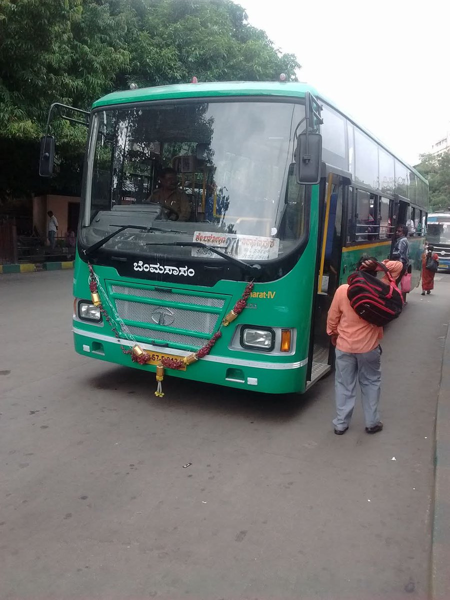 Ss2787's tweet image. Frequent solo connector . New BEL road - Tata Institute (IFSC) and Ramaiah Hospital . Green line connector Mantri square . Ring road feeder at BEL circle 
276 - Majestic to Vidyaranyapura via Malleshwaram, Ramaiah hospital, BEL circle , Doddbommsandra @FriendsofBMTC @ChristinMP_