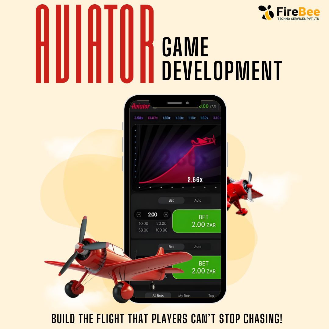 firebeetech's tweet image. Create a fast, fair, and revenue-driving gaming experience powered by real-time multipliers, provably fair logic, and high-speed performance. ✈️🔥

To Know More - firebeetechnoservices.com/aviator-game-d… 

#Aviator #AviatorGame #AviatorGameDevelopment #AviatorGameDevelopmentCompany #CrashGame