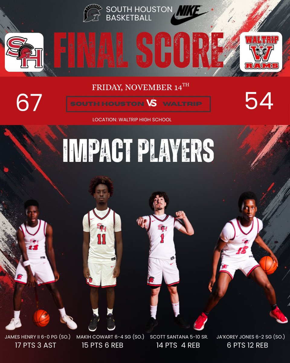 Tonight we earned a hard-fought win on the road against a future playoff team. Proud of the discipline, resilience, and togetherness our young group displayed from start to finish. 

#WinTheDayEveryday #BeAGreatTeammate