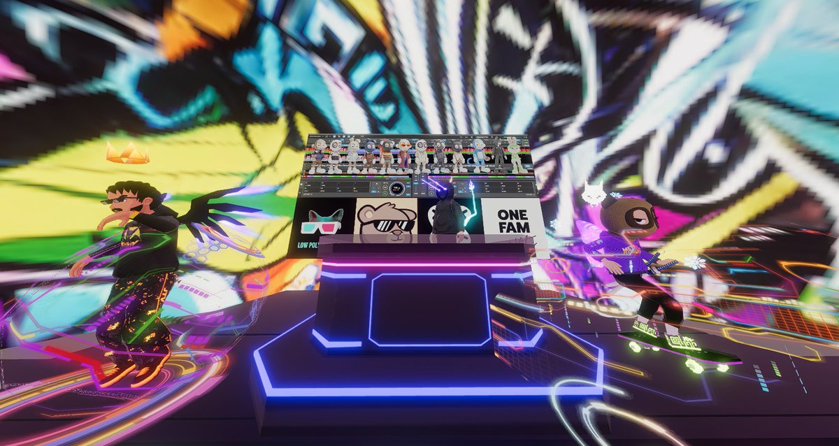 Meta Beast Roaming Party! 🔥
DJs <a href="/akidcalledbeast/">a KID called BEAST</a> &amp; <a href="/nateguppy/">nateguppy</a> 🎶
Host <a href="/SinfulMeatStick/">SinfulMeatStick.eth</a> 🎙️
In <a href="/decentraland/">Decentraland</a> 📍 -22,137