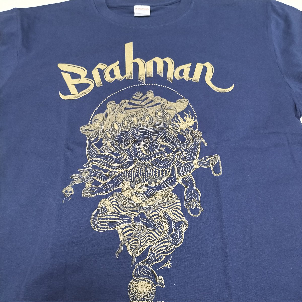 BRAHMANの尽未来祭のTシャツ届いた👕✨👀アスレなの嬉しい！ この唯一