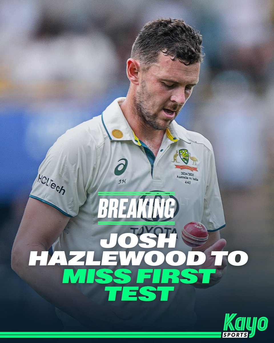 ANOTHER AUSSIE INJURY BLOW! 🤕 

The Aussies will be without Josh Hazlewood and Pat Cummins for the first Ashes Test 🙃 

#cricket #theashes