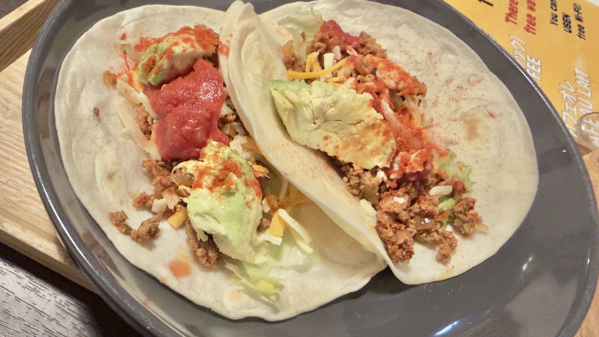 キャロライナリーパータコス
めちゃくちゃ辛いと思ったけど、全然いけたわ