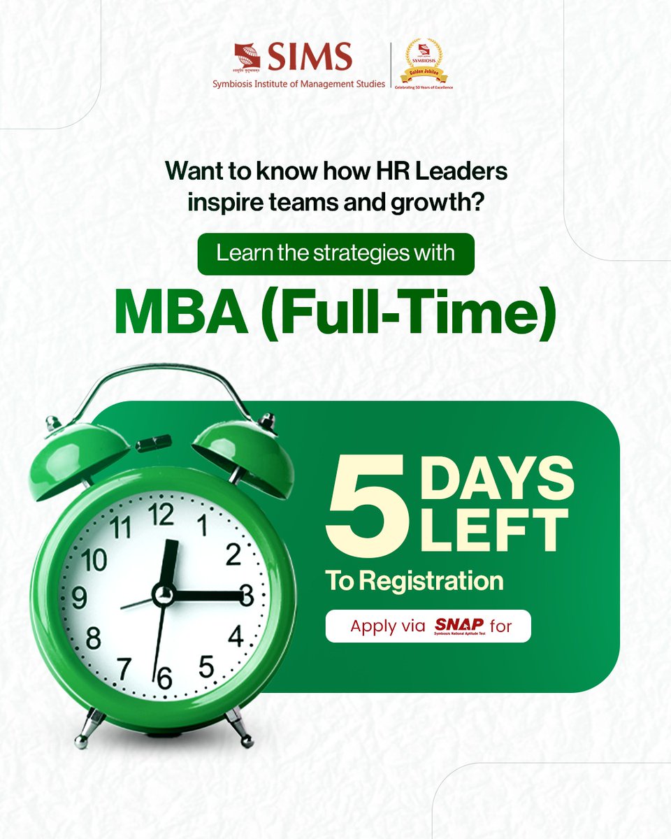 SIMS, Pune tweet media