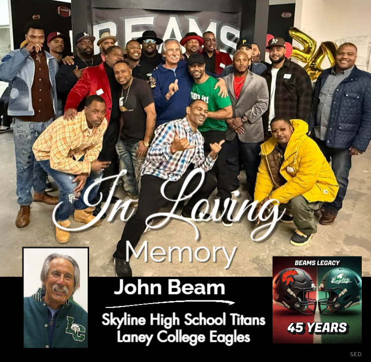 Coach Beam was like family. Our sincere condolences and prayers to his wife, two daughters, family and friends. Rest in Peace John 🙏