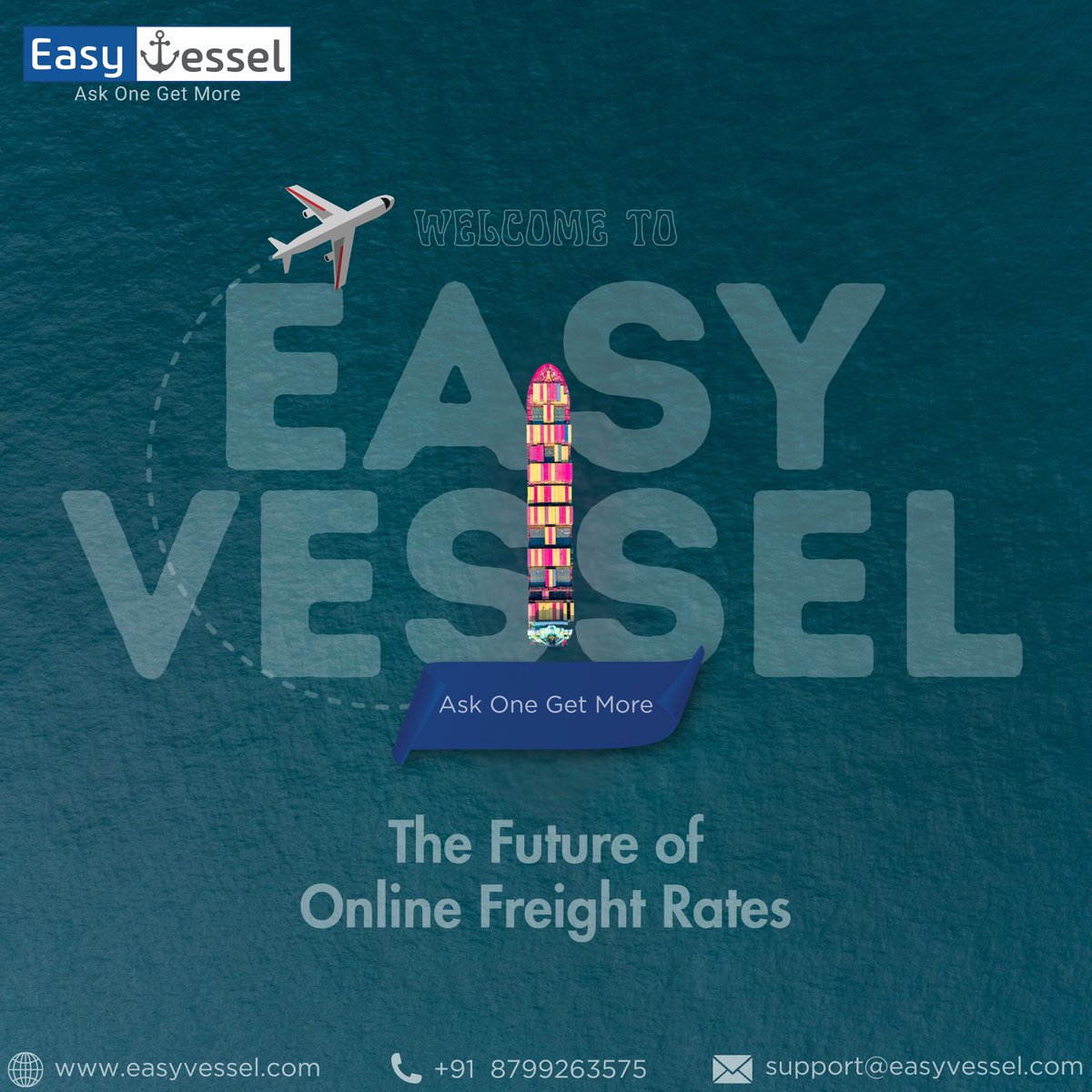 Easyvessel's tweet photo. Unlock the Future of Online Freight Rates with EasyVessel. 🚢💼

🌐Visit :- https://t.co/C0H40BGydw
📲Contact at +91 8799263575

#transportation #shipping #cargo #logistics #supplychainmanagement #logisticscompany #supplychain #importexport #containershipping #freightforwarding https://t.co/Z7jI4Bo6E4