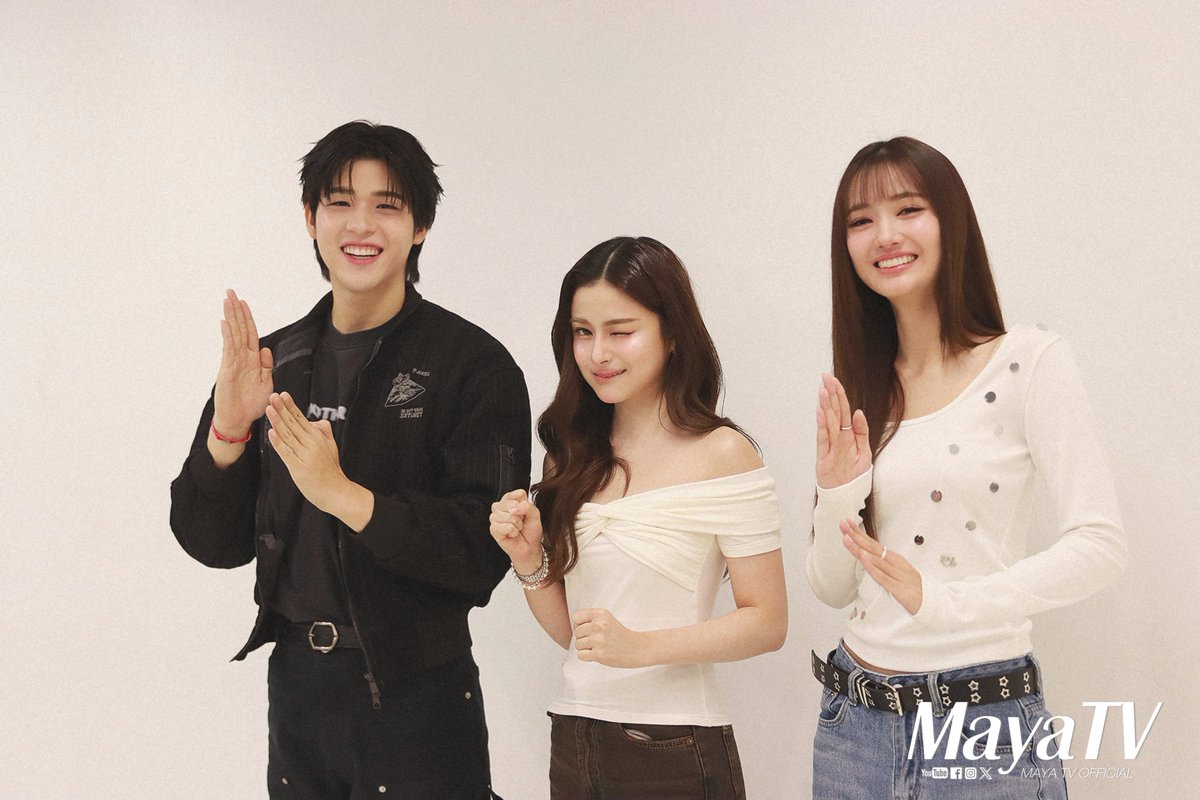 ม่วนแล้ว ม่วนอยู่ ม่วนต่อ! สกาย #skywongravee พรีม #primiily พิพลอย  #PiployRR ชวนสานต่อความสนุกกับ “MuTeLuv ตอน แม่ไม้มวยรำ Fist Foot Fusion” #MuTeLuvFistFootFusion ก่อนออนแอร์ตอนแรก 17 พฤศจิกายนนี้ทาง GMM25 เวลา 20:30 น.

📽🔗youtube.com/live/8ojGoSmdS…

FIST FOOT FUSION PRESS TOUR