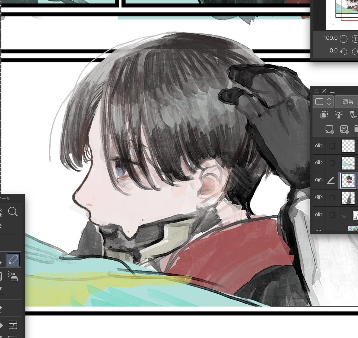 ようやく原稿に戻れた