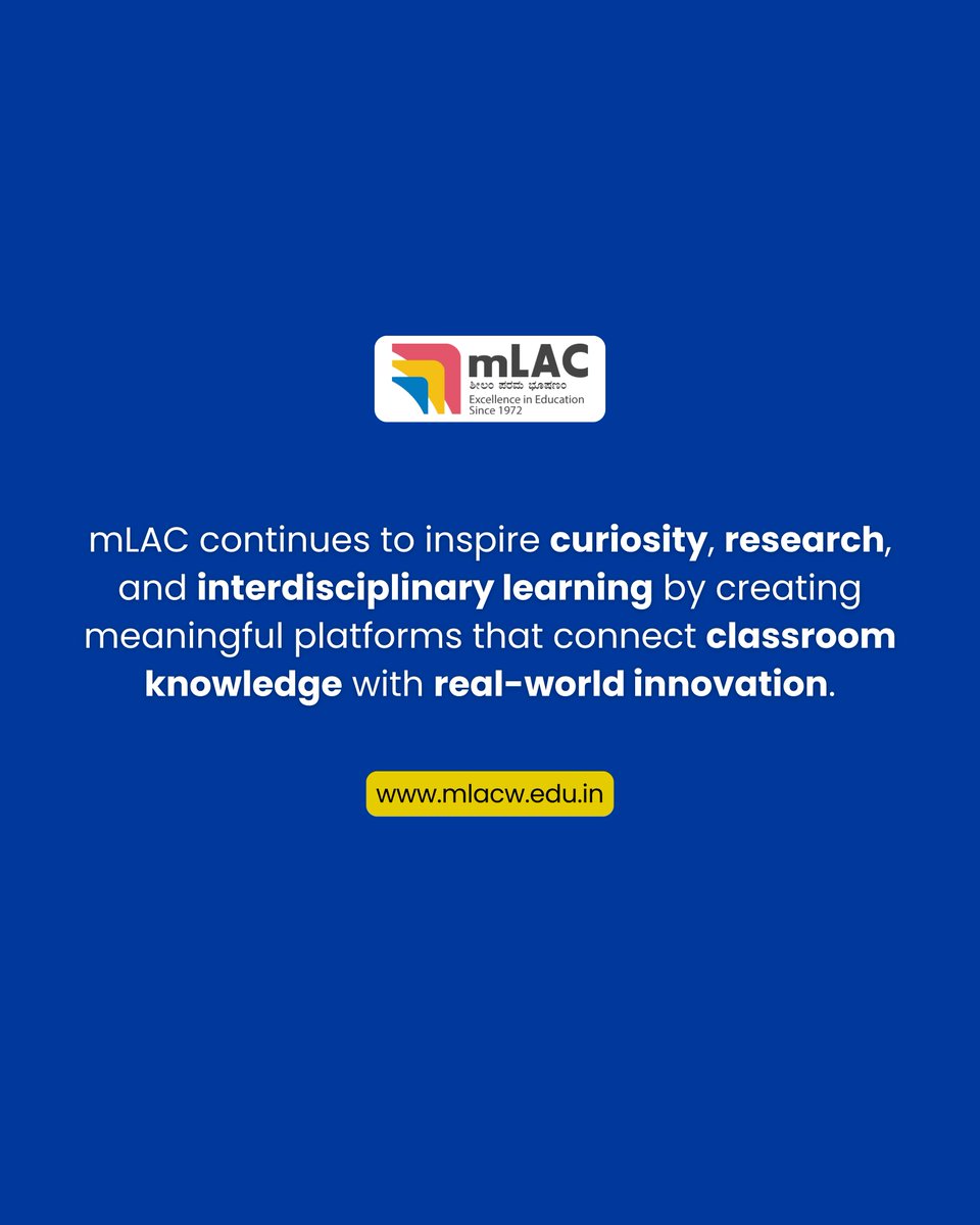 mLAC1972's tweet image. Exploring the chemistry behind life and medicine! 🧪✨
An insightful session by Ms. Deepika C helped our students discover how metal ions and modern analytical techniques shape today’s medical research and diagnostics. 
#mLAC #DepartmentOfChemistry #BioinorganicChemistry #Science