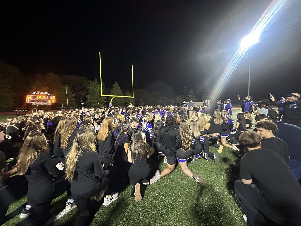 The Jaguars are District Champs! Let’s go.💜