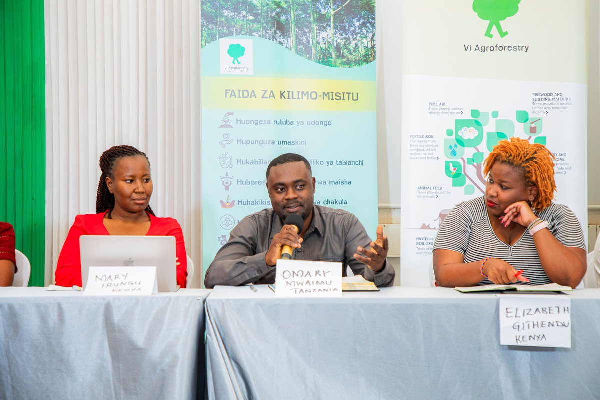 AmshaInstitute's tweet photo. AMSHA Institute participated in the 10th Agroforestry Symposium organized by Vi Agroforestry, held in Musoma, Tanzania.

#agroforestry #kilimomisitu https://t.co/xLBRVFFooj