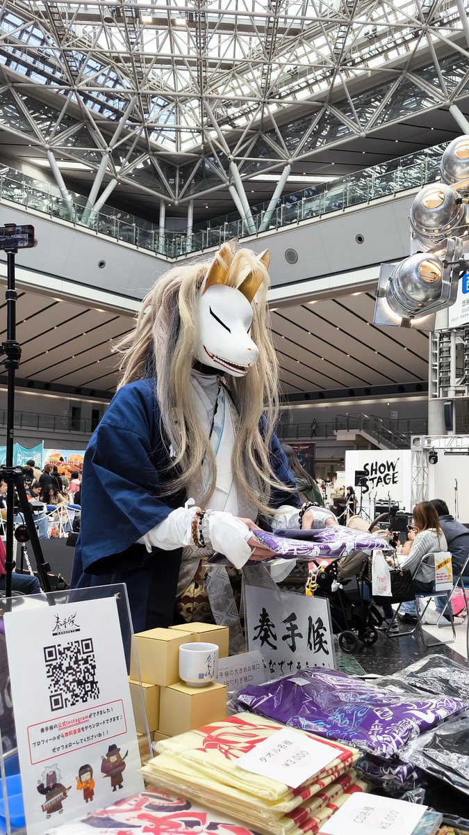 o2take1's tweet image. #奏手候 さまのステージは終了しましたが、
物販はしばらく行うそうです
#デザフェス62