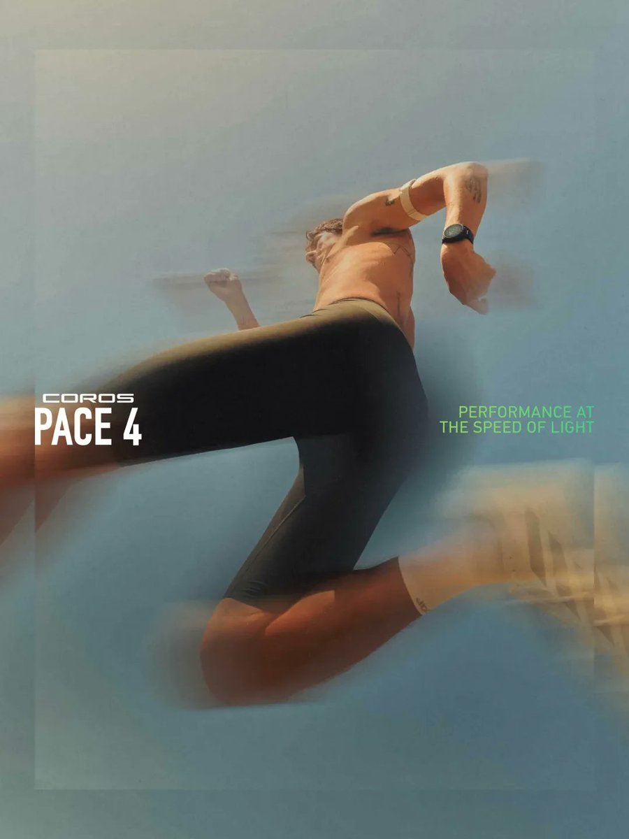 COROSJapan's tweet image. ナイロンバンド装着時わずか32g、シリコンバンドでも40g。COROS PACE 4は、ポケットに入れたエネルギージェルと同じぐらいの軽さです。

COROS PACE 4の詳細は jp.coros.com/pace4 より

#COROS
#カロス