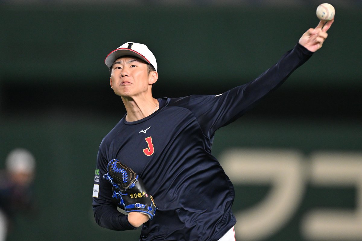 Orix_Buffaloes's tweet photo. 「ラグザス 侍ジャパンシリーズ2025 日本 vs 韓国」 本日開催！✨
昨日の東京ドームでの練習の様子をお届け！🇯🇵
その他写真は球団公式インスタグラムで公開しています⚾️

#曽谷龍平
#若月健矢
#侍JAPAN
#侍ジャパン
#ラグザス侍ジャパンシリーズ2025
#Bs2025 https://t.co/6A3aQ3YT9H