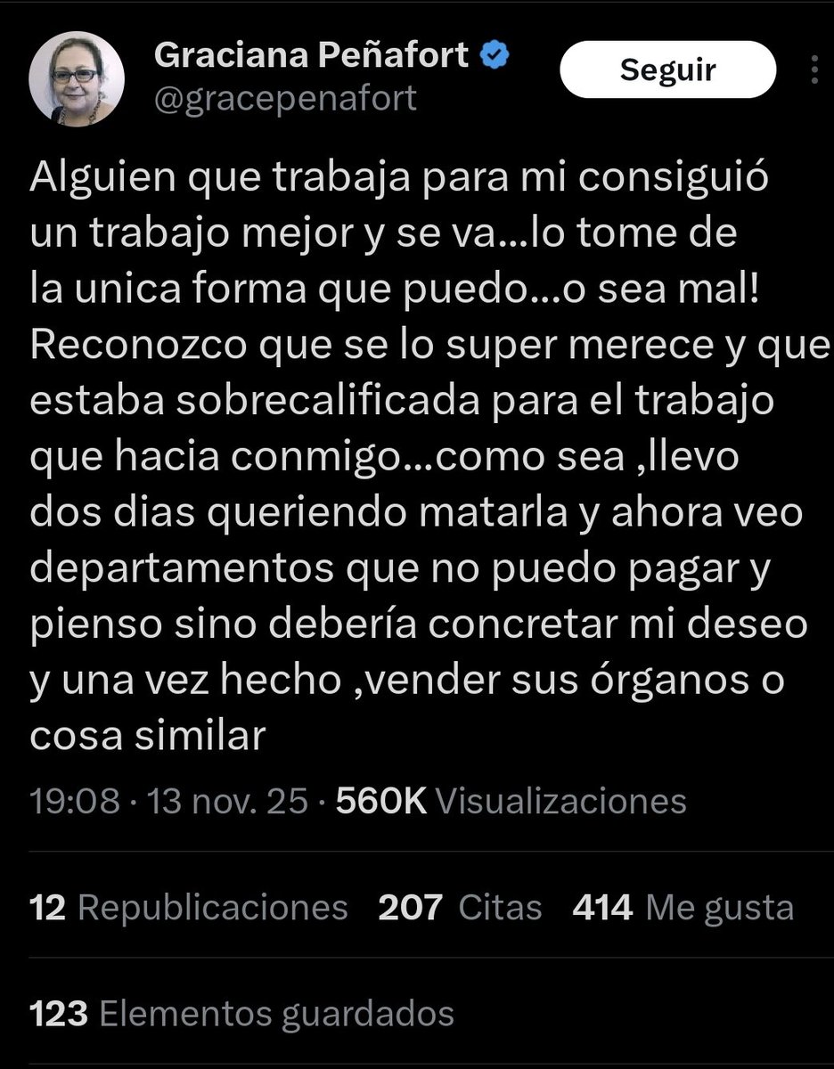 TraductorTeAma's tweet image. El diablo en persona es la kuka Graciela Peñafort