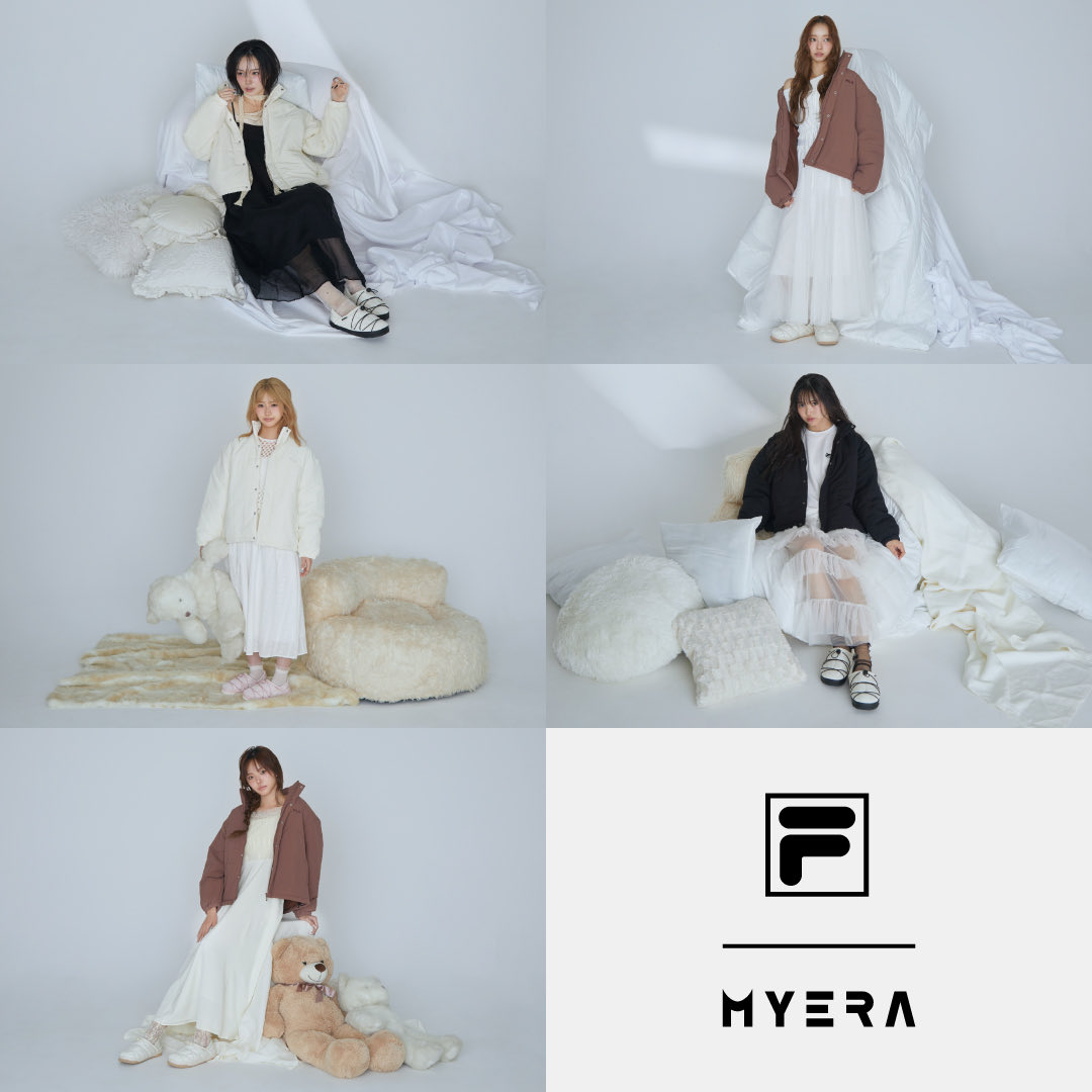 FilaJapan's tweet image. FILA 25FW公式別注コレクション
MYERAスタイリングビジュアル第五弾にて着用のPADDED JACKET。
軽量ながらも暖かく、デイリーユースにぴったり。

PADDED JACKET
品番:FU25FP831
¥11,800+tax
サイズ:S～XL

#FILA #MYERA #paddedjacket #puffer