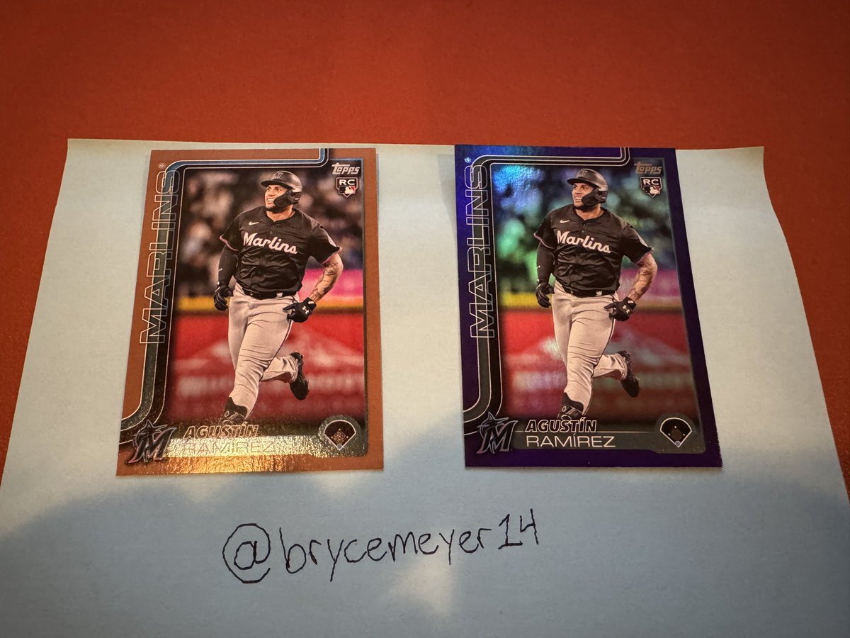 brycemeyer14's tweet image. Might as well jump in after a couple hobbies. This kid had a great year for the marlins! Put me down for 2 @TheChaseChamber