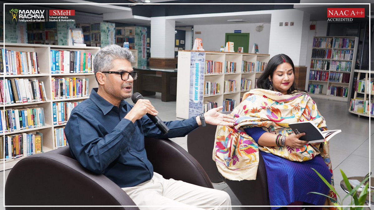 manav_rachna's tweet image. 𝐄𝐯𝐞𝐫 𝐡𝐚𝐝 𝐨𝐧𝐞 𝐨𝐟 𝐭𝐡𝐨𝐬𝐞 𝐦𝐨𝐦𝐞𝐧𝐭𝐬 𝐰𝐡𝐞𝐧 𝐚 𝐬𝐭𝐨𝐫𝐲 𝐡𝐢𝐭𝐬 𝐲𝐨𝐮 𝐫𝐢𝐠𝐡𝐭 𝐢𝐧 𝐭𝐡𝐞 𝐦𝐢𝐝𝐝𝐥𝐞 𝐨𝐟 𝐚𝐧 𝐞𝐱𝐢𝐬𝐭𝐞𝐧𝐭𝐢𝐚𝐥 𝐜𝐫𝐢𝐬𝐢𝐬? That’s exactly what this edition of Author Talk was all about, trying to find our “better selves.”

The…