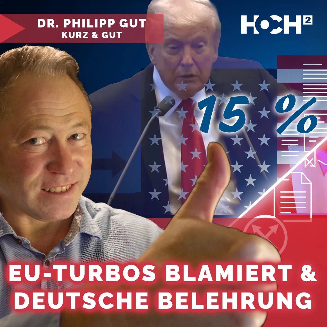 TRUMP hilft 🇺🇸 • EU blamiert sich 🇪🇺 • BERSET wird gefeiert 😱

Hier schauen, liken, teilen &amp; abonnieren - danke 🙏:
youtu.be/SBPQ2l9yTqQ

#KurzUndGut #Schweiz #Trump #ZollDeal #EU #Neutralität #StrackZimmermann #Berset #Corona #Politik #Hoch2TV