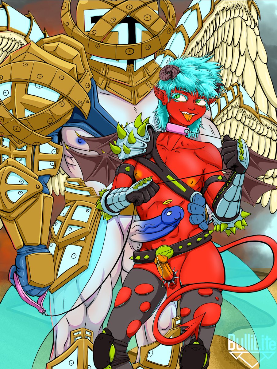 Gotta keep them Demon Brats on a tight leash 

#Demon #Brat #Collar #Femboy #Twink #NSFWArt #femsky #Gaynsfw #Bi #BiNSFW #Bulliliteart