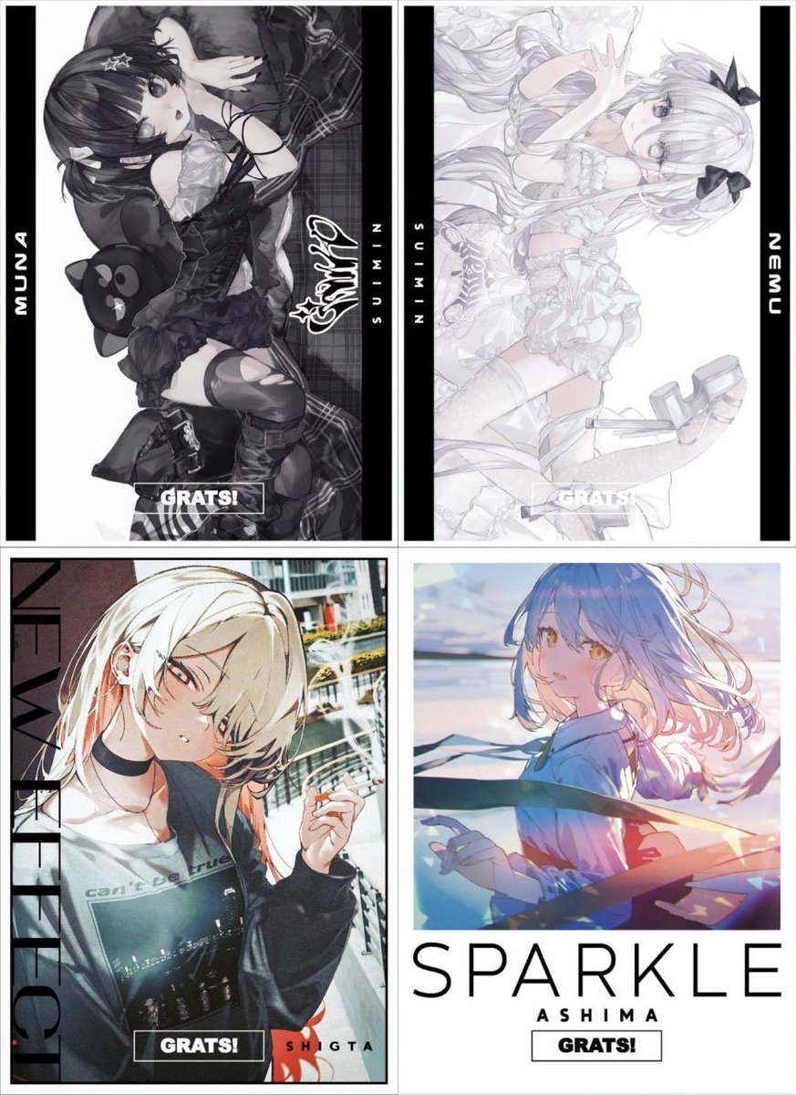 TCG】GRATS！より新作クリエイタースリーブ4種が11月22日（土）に