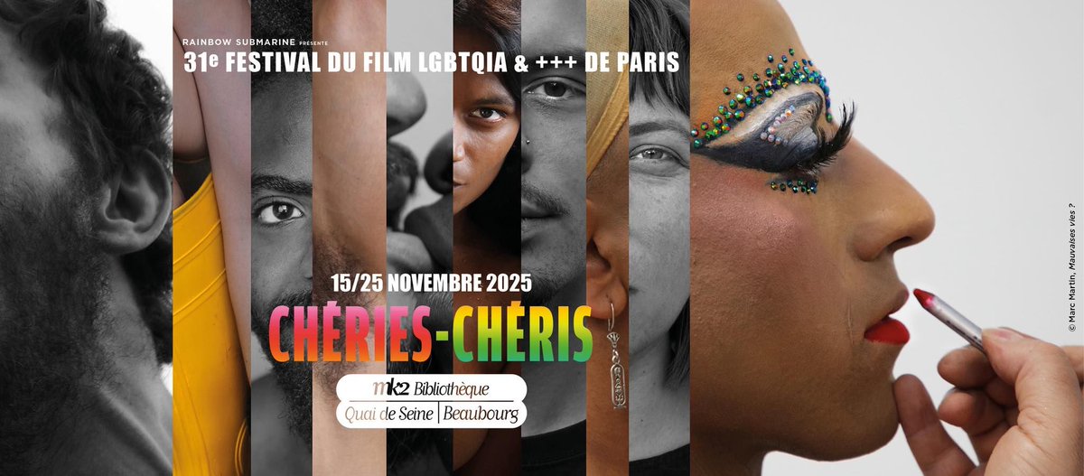 bullesdeculture's tweet photo. New Post: Festival Chéries-Chéris 2025 : la programmation du 15 au 25 novembre à Paris https://t.co/s7w23Dav7k https://t.co/8AUocKIv6j