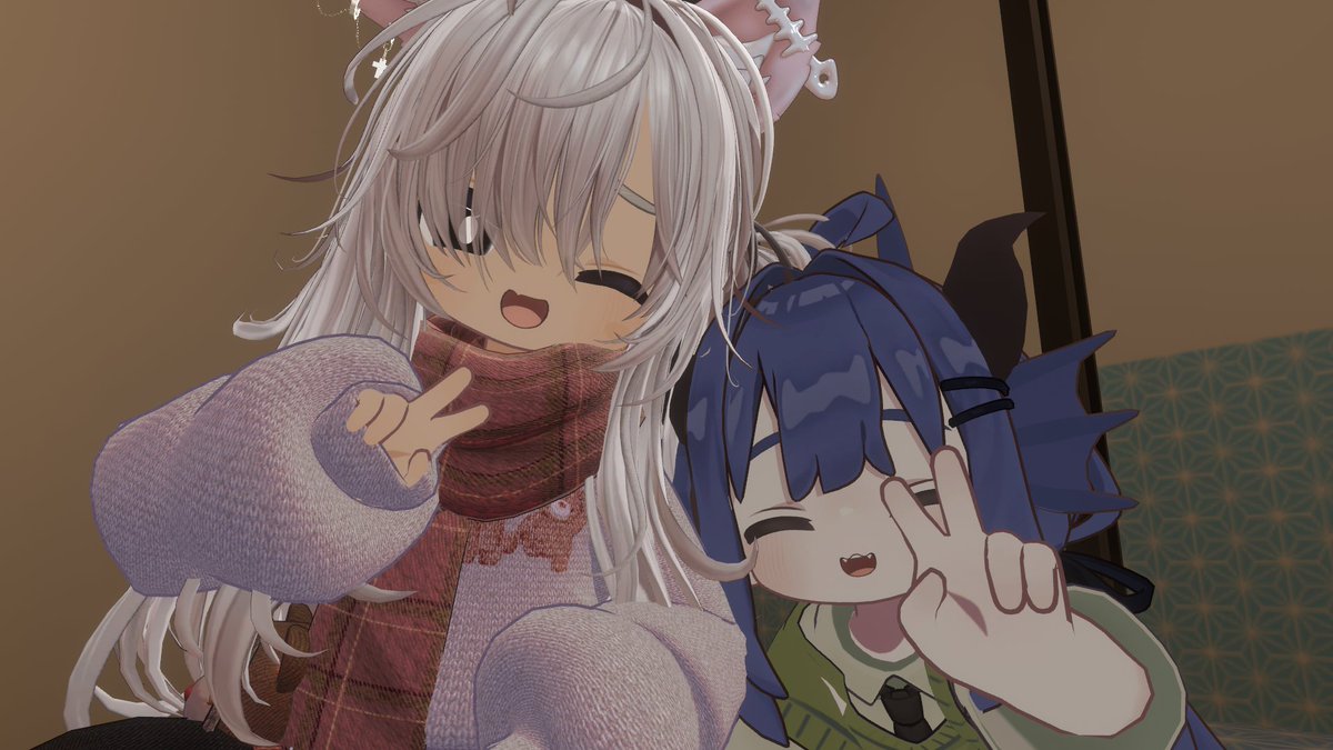 mashiroVRchat's tweet image. 昨日の。