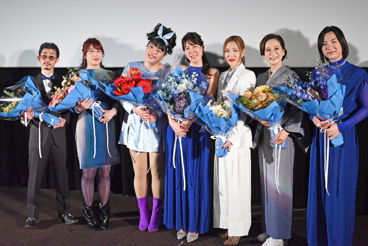 eiga_natalie's tweet photo. 【イベントレポート】「ブルーボーイ事件」中川未悠が中村中の存在に感謝、イズミ・セクシーは前橋での撮影回想（撮り下ろし11枚）
https://t.co/4tPorDf0v1

#ブルーボーイ事件 https://t.co/RGzbt9eWwY