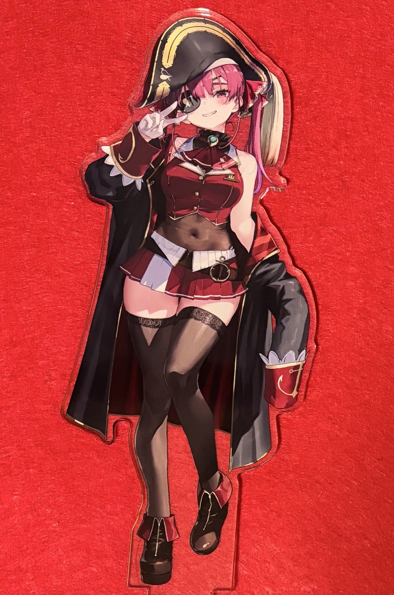 あかさあい先生の船長アクスタ届きました！めちゃめちゃかわいい