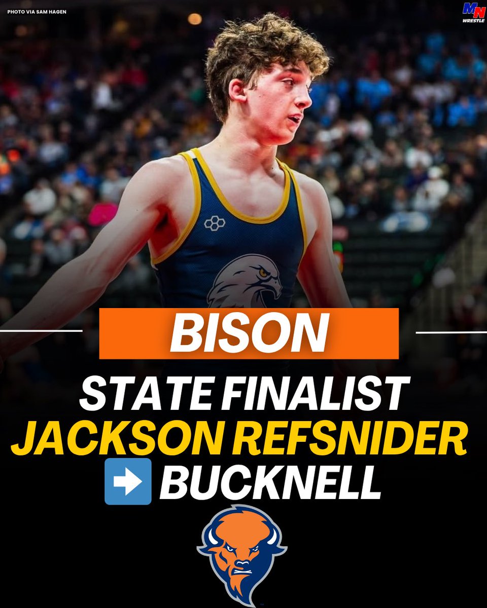 Jackson Refsnider ➡️ Bucknell 

2023 State Placer 4th, 2024 State Finalist, &amp; 2025 State Placer 5th