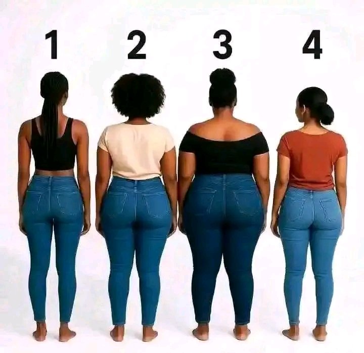 kijanayamwingii's tweet image. Ladies choose your shape and men choose your type