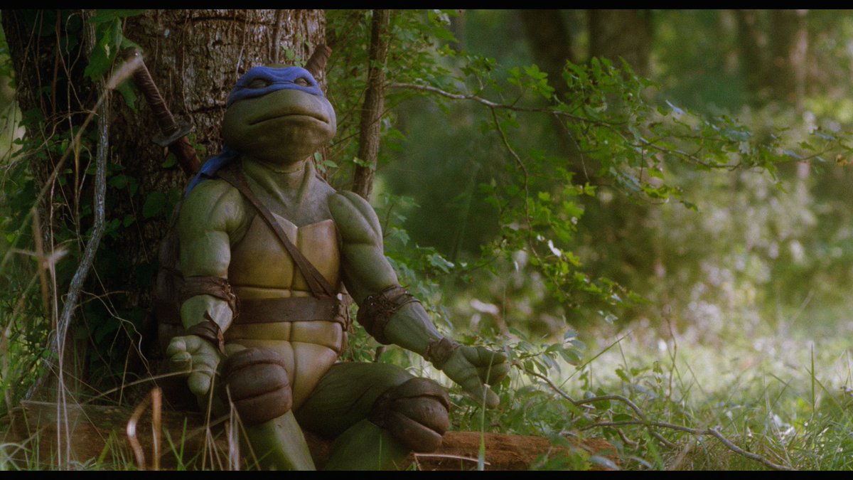 TimesSqKungFu's tweet image. Teenage Mutant Ninja Turtles [1990]
Directed By: Steve Barron

Here are some sample shots from the upcoming 4K UHD release of TMNT trilogy from @ArrowFilmsVideo which drops on Dec. 16. There is also a BD release as well. This is up for Pre-Order over at @mvdentgroup and the…