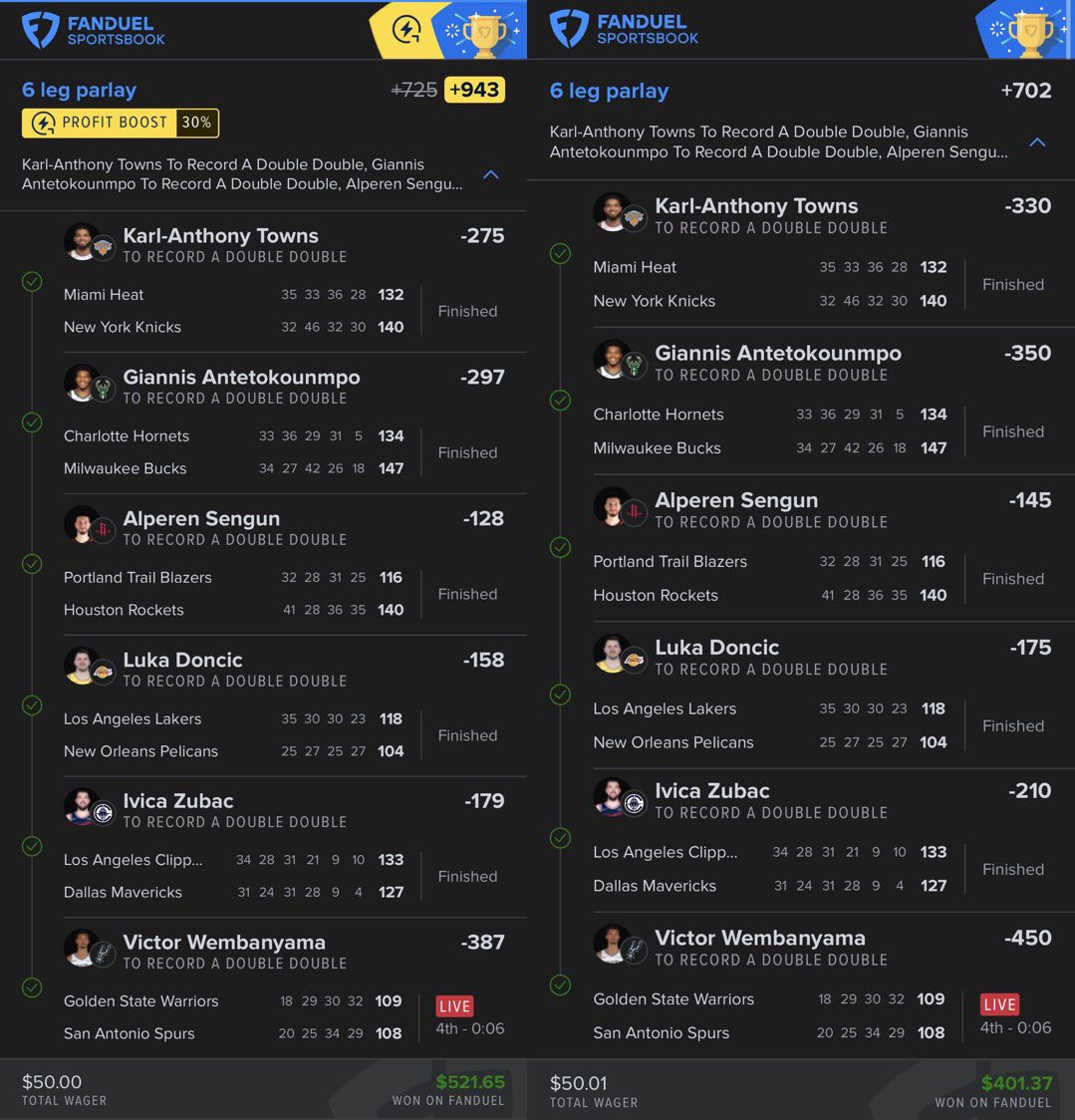 BrookieJ07's tweet image. CASH THE DOUBLE DOUBLE SLIP‼️🤑💰💵💸✅🏆🥳🎉🎊

I played it twice cuz I forgot to use my boost the first time