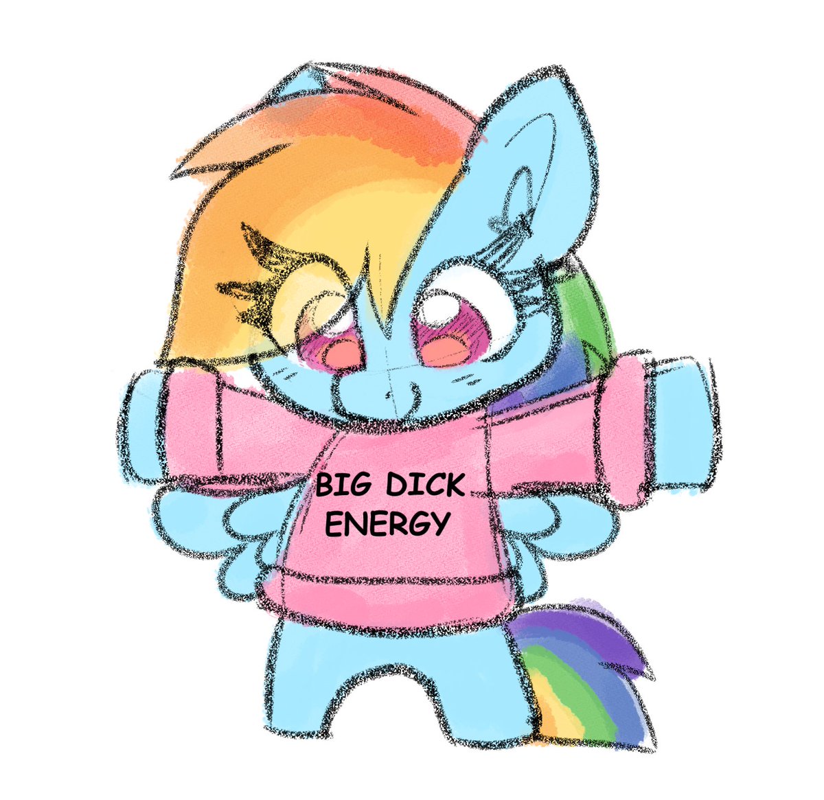 LBRCloud's tweet image. *CLEARS THROAT*

now doing this as a sketchi YCH! 
Custom sweater colors,
Custom sweater text,
Only $20!!
DM me to claim one of the limited slots!!