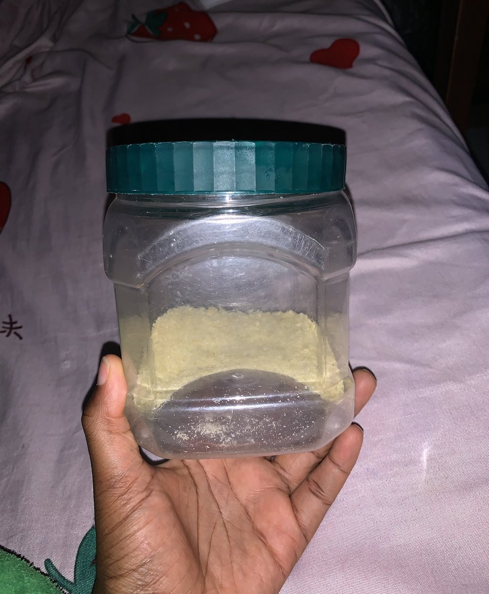 Just_ebube's tweet image. My garri has finished 😭😭😭