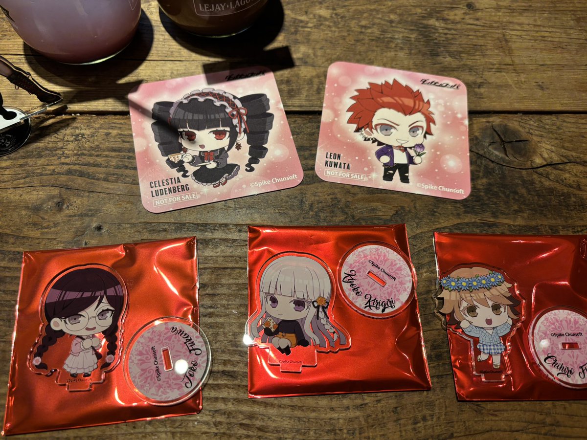 交換・譲渡】ダンガンロンパ good spoon コラボ コースター アクスタ